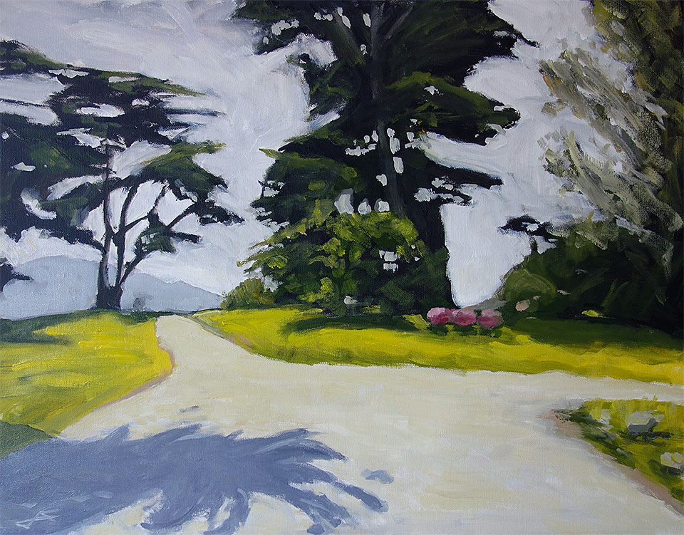 j farnsworth painting of san francisco park